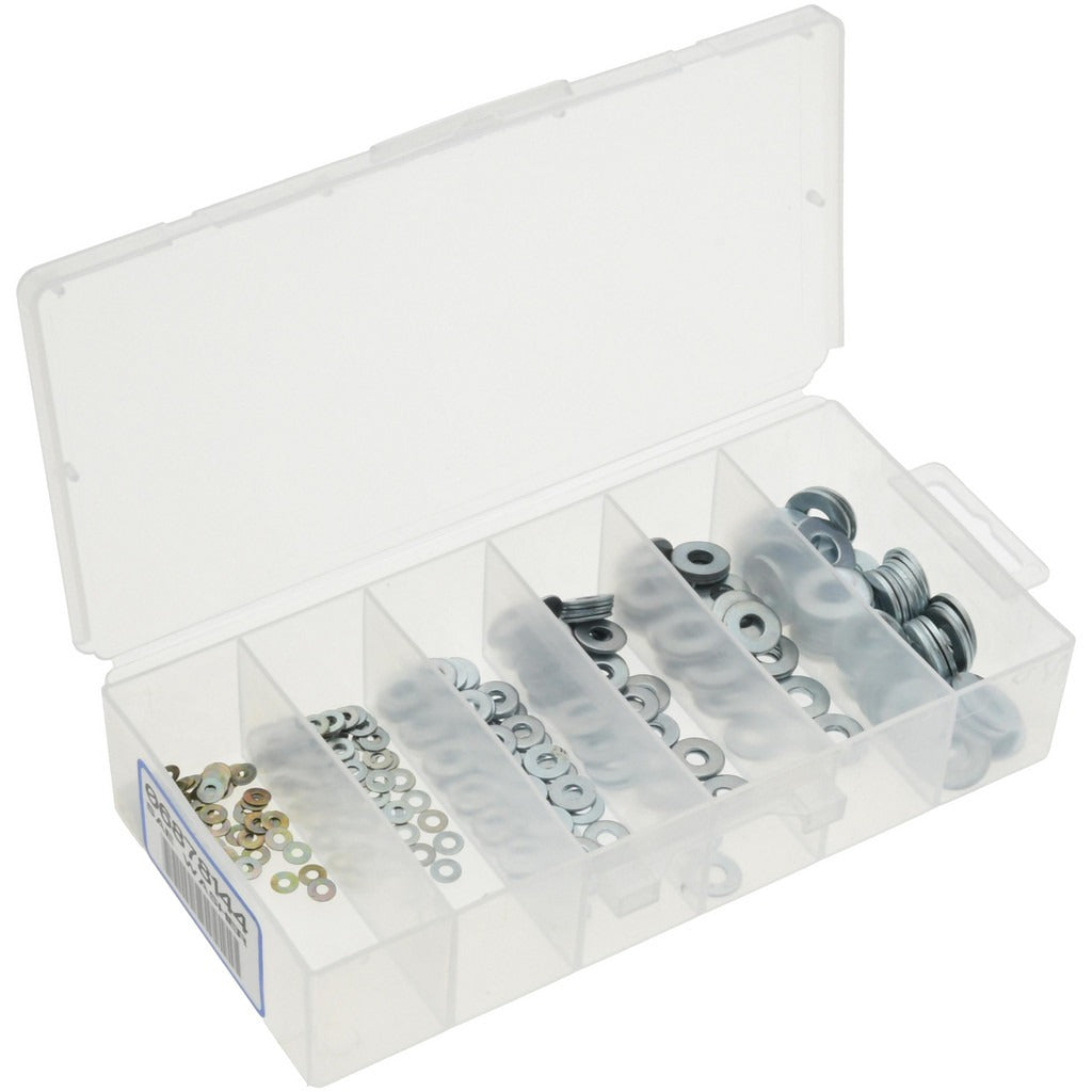 VALUE COLLECTION Value Collection 06878144 Sae Flat Washer Assortment 400pc