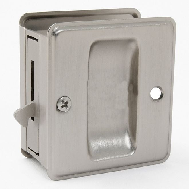 IVES Ives 990A26D Sliding Door Passage Pull Satin Chrome