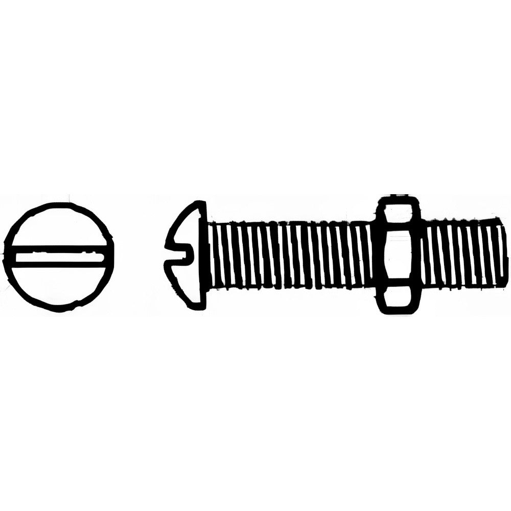 VALUE COLLECTION Value Collection SBRI02506000-050BX Machine Screw 1/4-20