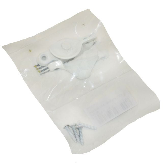 IVES Ives 07AW Window Lock 2.75 Inches White Aluminum