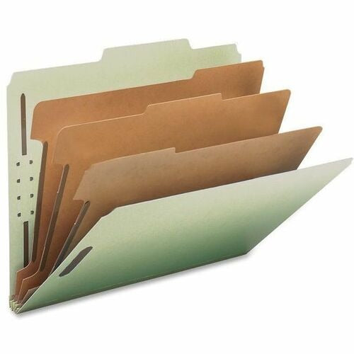 NATURE SAVER Nature Saver NAT01058 Classification Folder Letter Size 10pk
