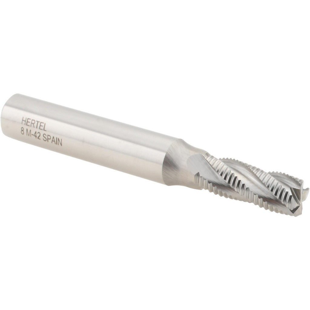 HERTEL Hertel 91197533 Roughing End Mill 8 Mm 4 Flute Cobalt
