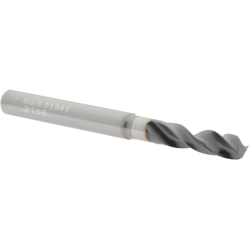 KYOCERA SGS PRECISION TOOLS Sgs 51341 Screw Machine Drill Bit 7/32 in Solid Carbide
