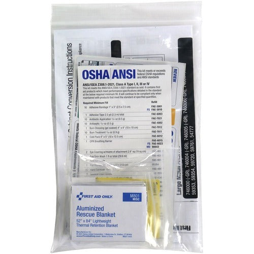 FIRST AID ONLY First Aid Only FAO91365 Ansi 2021 Upgrade Kit