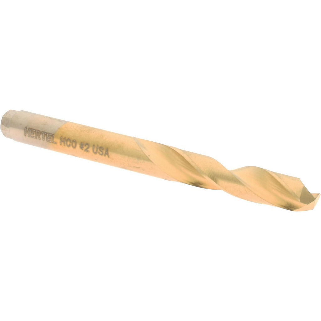 HERTEL Hertel 66691783 Cobalt Screw Machine Drill Bit Size 2