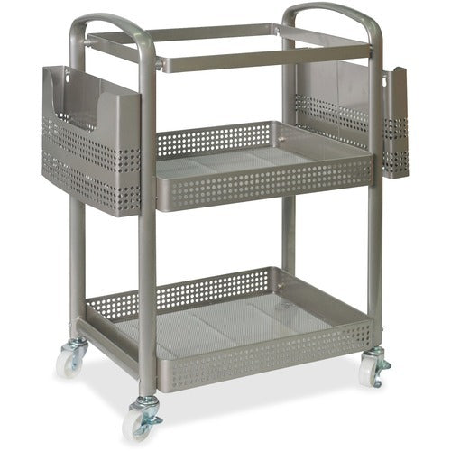 LORELL Lorell LLR45654 Mobile File Cart Champagne Letter Legal