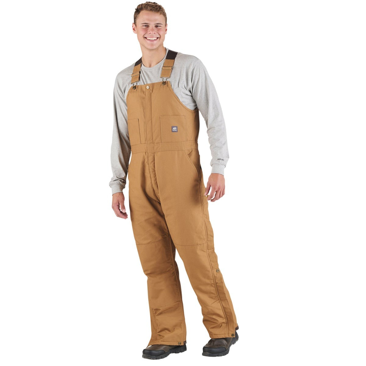 BERNE Berne B415BDR400 Insulated Duck Bib Overall