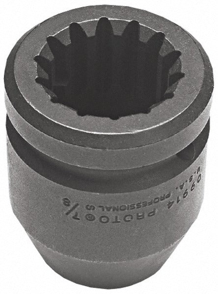 PROTO Proto J09922 Spline Drive Impact Socket 1-3/8 in (6-Point)