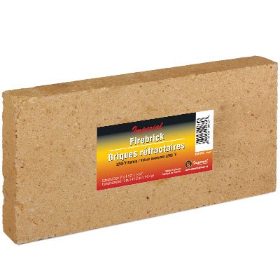 IMPERIAL Imperial KK0156 Fire Brick 9x4.5x1.25 in Fireplace Replacement