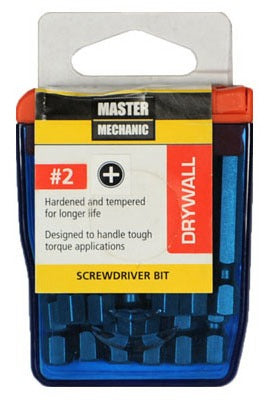DISSTON CO Disston Company 160361 Phillips Drywall Bits 2 in 18 Pack
