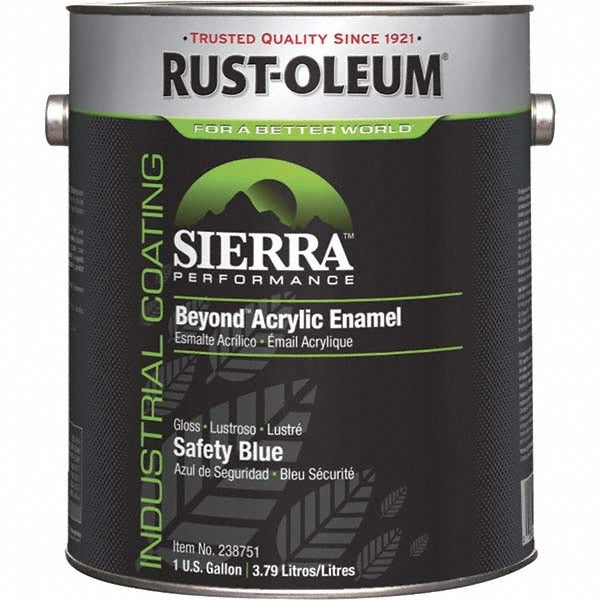 RUST-OLEUM Rust-oleum 238751 Acrylic Enamel Paint Gloss Safety Blue 10 Gal
