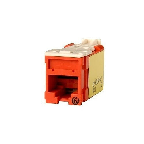 ORTRONICS Ortronics HDJ6A-42 Cat6a Hd Jack T568A/B Red