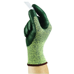 Ansell 103421 11-511 Nitrile Palm Coated Gloves Size 9 Green Yellow