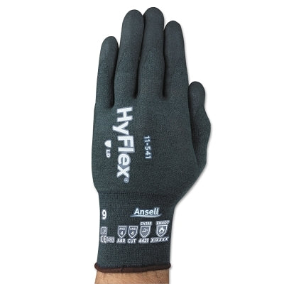 Ansell 810438 11-541 Nitrile Foam Palm Coated Gloves Size 11 Gray