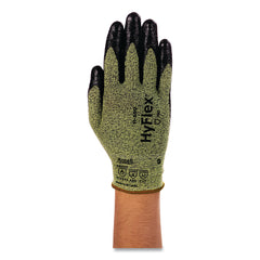 Ansell 11-550-080 Cut Resistant Gloves Green/Black Size 8