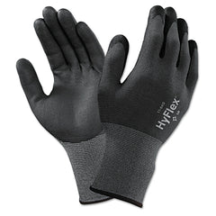 Ansell 113039 11-840 Nitrile Foam Palm Coated Gloves Size 9 Black