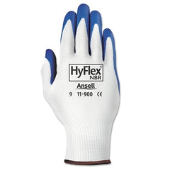 HYFLEX 103350 11-900 NBR Gloves 9 Blue/White