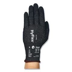 Ansell 11591090 11-591 Medium-Duty Nitrile Palm-Coated Gloves Size 9 Black