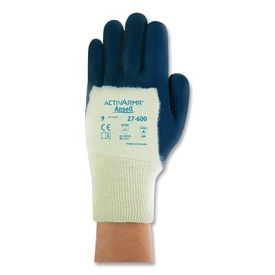 ActivArmr 103438 Nitrile Coated Gloves Size 10 Blue