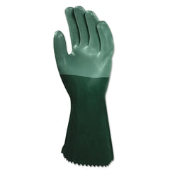 AlphaTec 103629 Neoprene Dipped Gloves Rough Finish Size 9 Green