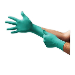 Ansell 105112 92-500 Disposable Nitrile Gloves Size 8.5 to 9 Green