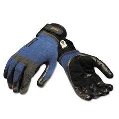 Ansell 106421 97-003 Medium-Duty Cut Resistant Gloves Large Black/Blue