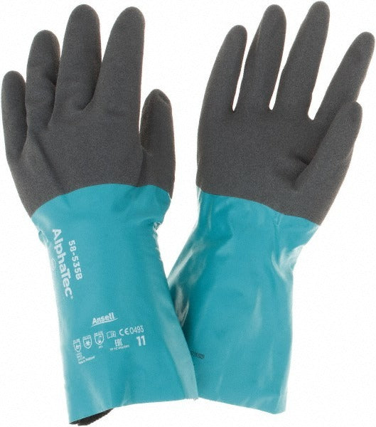 ANSELL Ansell 58535B110 Nitrile Chemical Resistant Gloves
