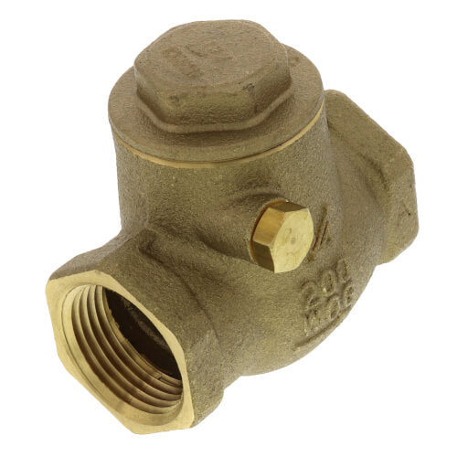 WATTS 0123495 Lead Free Brass Swing Check Valve 3/4 Inch FNPT x FNPT