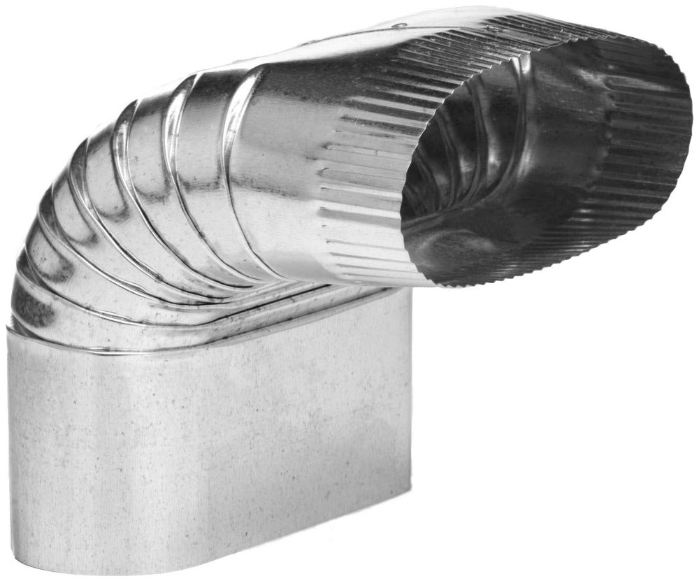 SOUTHWARK METAL Southwark Metal 1167 Oval Vertical 90 Degree Elbow (7 in / 30 ga)