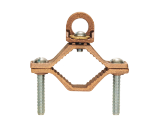 Steel Electric Products 301 Solid Brass Rigid Conduit Ground Clamp