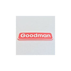 Goodman 0161R00092 Nameplate, Replaces 0161R00009P