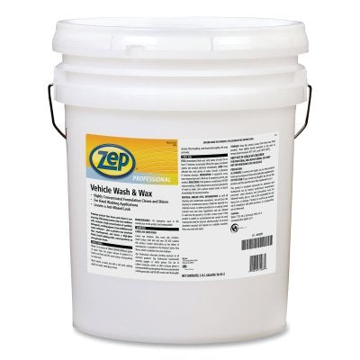 Zep 1041582 Vehicle Wash and Wax 5 Gallon Pail