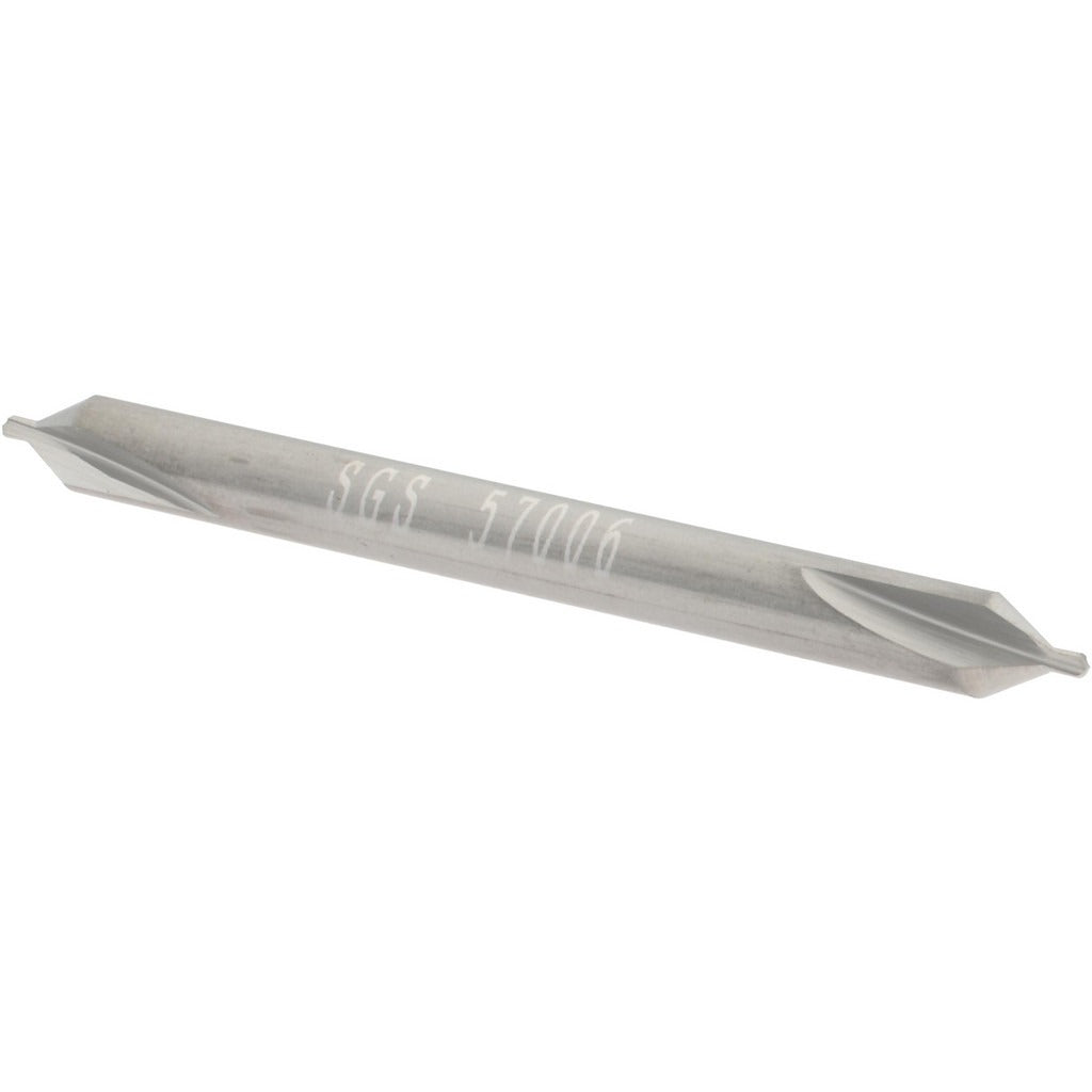 KYOCERA SGS PRECISION TOOLS Sgs 57006 Combo Drill Countersink Size 0 Solid Carbide