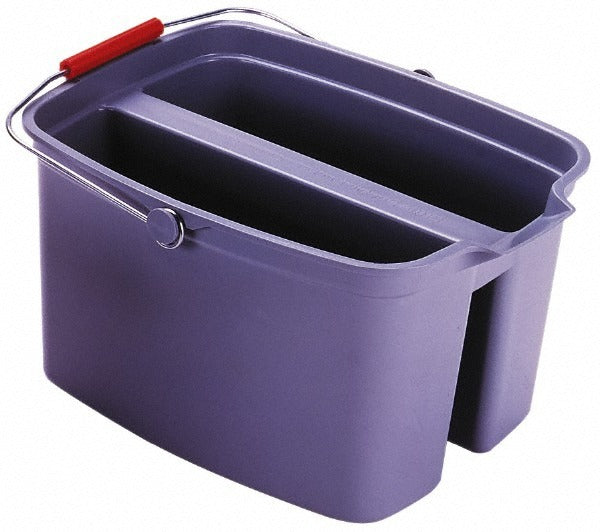 RUBBERMAID Rubbermaid FG262888GRAY 19 Qt Plastic Double Pail Gray