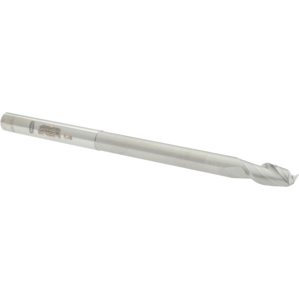 ACCUPRO Accupro 12177156 Square End Mill 1/4 in 2 Flute Solid Carbide