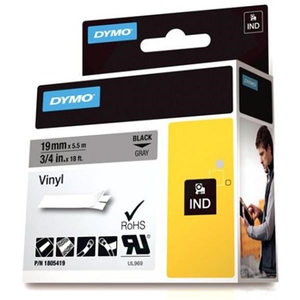DYMO Dymo 1805419 Rhino Marking Tape 19 mm x 5.5 m Cassette 1 Pc