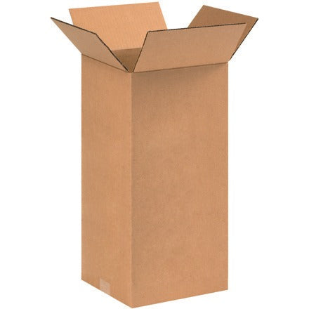 BSC PREFERRED Bsc Preferred 9918 Tall Corrugated Box 25 Pack