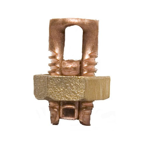 MORRIS PRODUCTS Morris Products 90320 #2 Copper Split Bolt 600 V (Size #2)