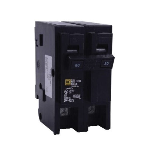 SCHNEIDER ELECTRIC Schneider Electric hom280cp 80A 2-pole Circuit Breaker