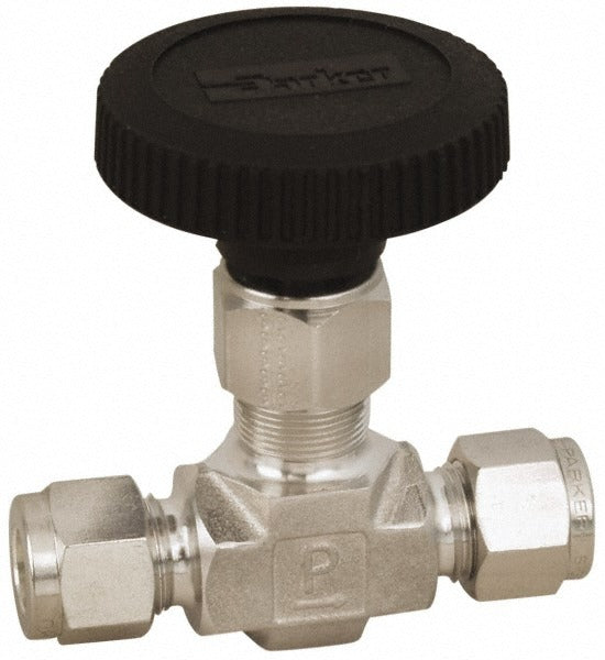 PARKER Parker 2A-V4LN-SS Straight Needle Valve 1/8 in 5000 Psi