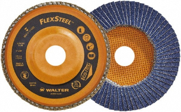 WALTER Walter Surface Technologies 15W454 Flap Disc 40 Grit