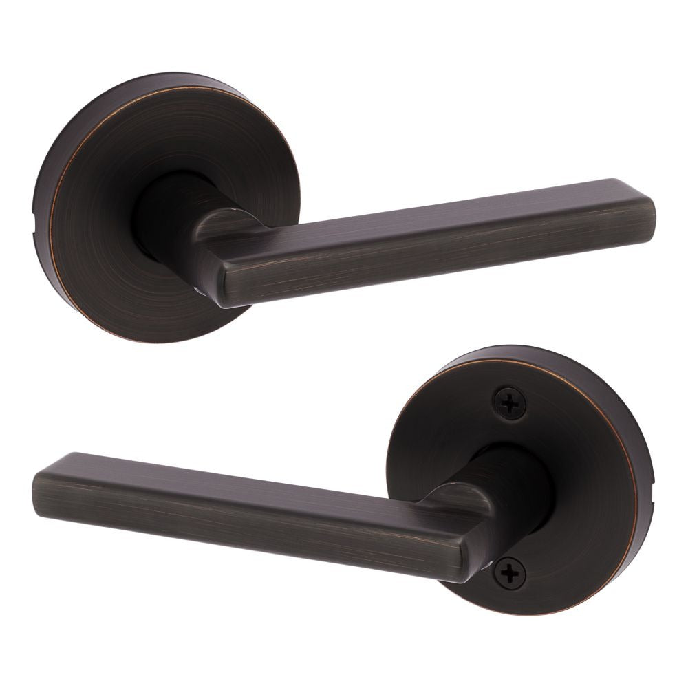 KWIKSET Kwikset 720HFLRDT-11P Halifax Passage Door Lock Venetian Bronze