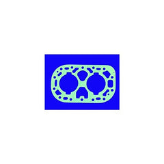 Emerson 020-0844-05 Gasket, Square-Seal Sight Glass for Series 2D, 3D, 4D, 4R, 6R, 6T, 8D, 9R, 9T, MR, NR, ZF, ZS