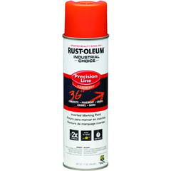 Rust-Oleum 203026V Precision Line Inverted Marking Paint Alert Orange 17 oz.