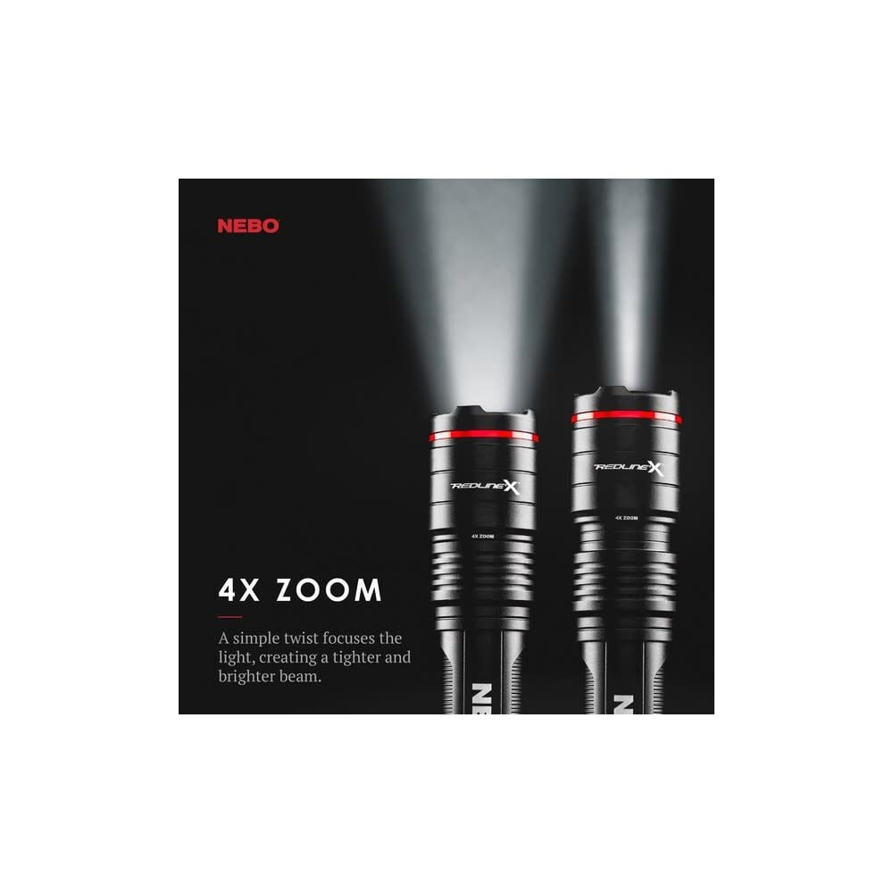 NEBO NEBO NEB-FLT-0008 Redline X Rechargeable LED Flashlight