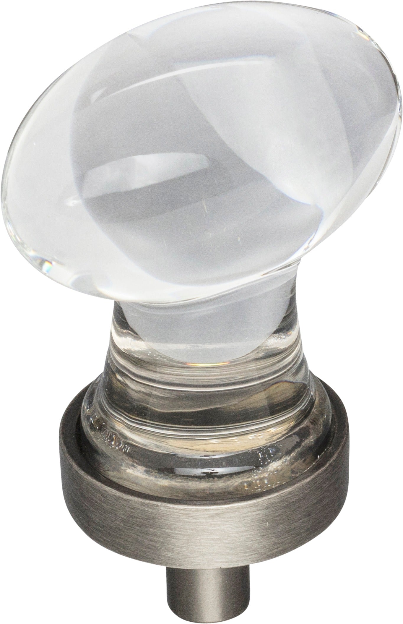 JEFFREY ALEXANDER Jeffrey Alexander G110BNBDL Harlow Glass Cabinet Knob
