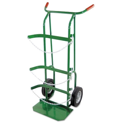 Anthony 55-3B Dual-Cylinder Delivery Cart 10 in Dia Cylinders 10 in Solid Rubber Wheels