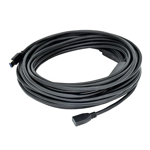 KRAMER Kramer 96-0216035 CA-USB3/AAE-35 USB 3.0 Active Extension Cable 5 V DC (35 ft) 96-0216035
