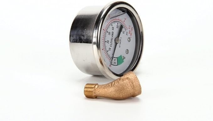 CLEVELAND Cleveland KE50429-5 Pressure Gauge Kit 45 Degree Elbow (CLEKE50429-5)