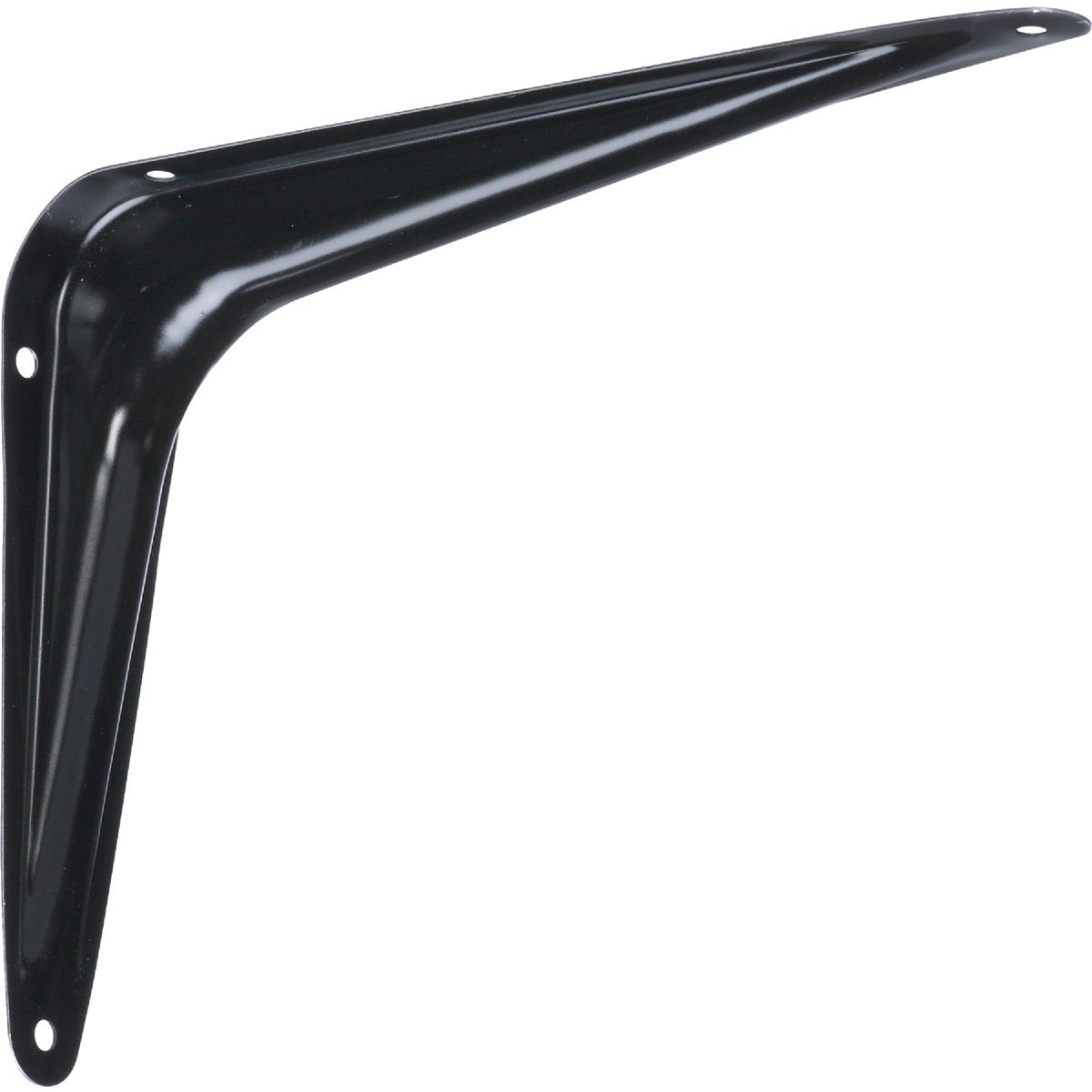 STANLEY National Hardware N218-917 Steel Shelf Bracket 6x8 Black